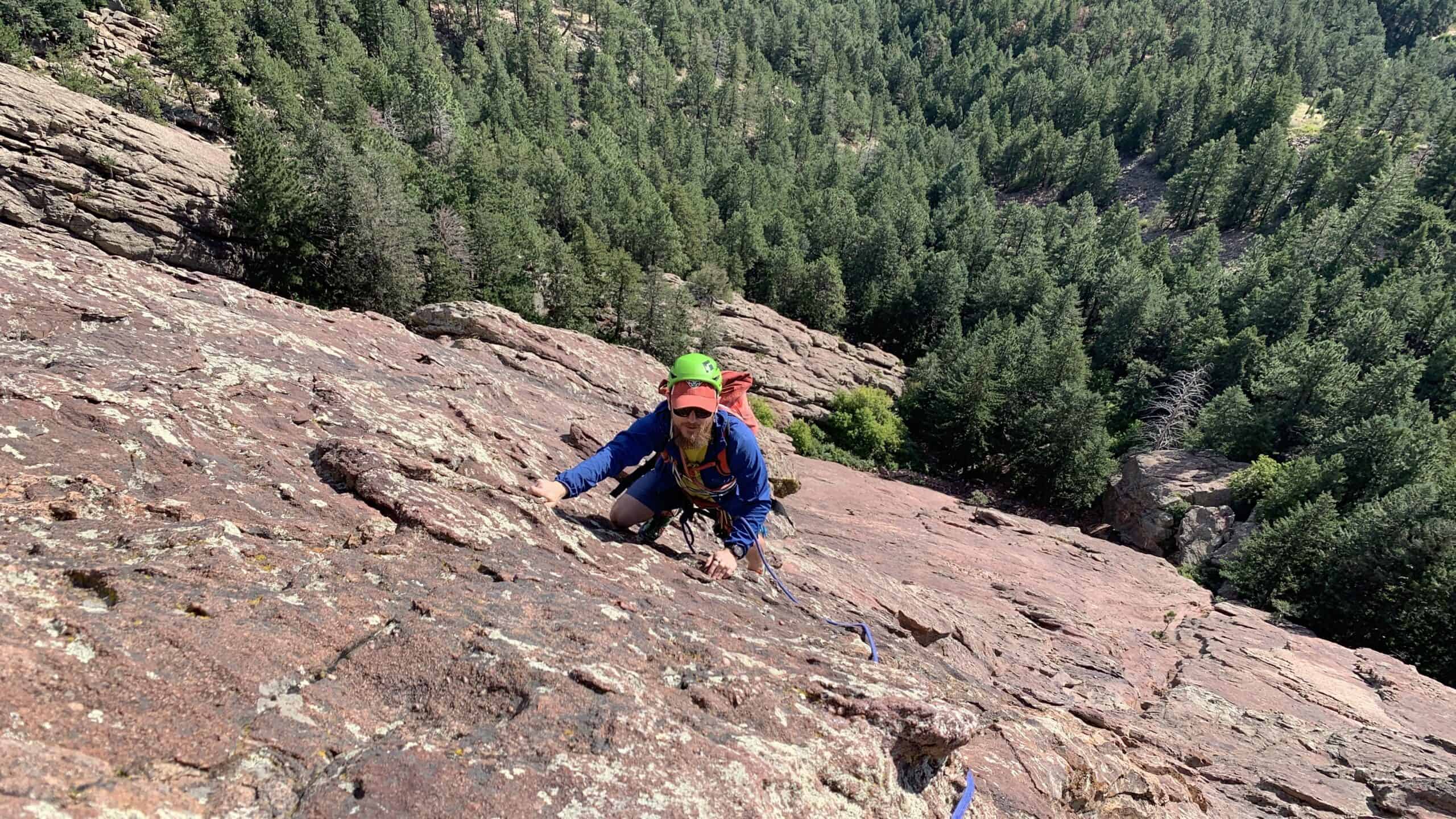 Climbing First Flatiron