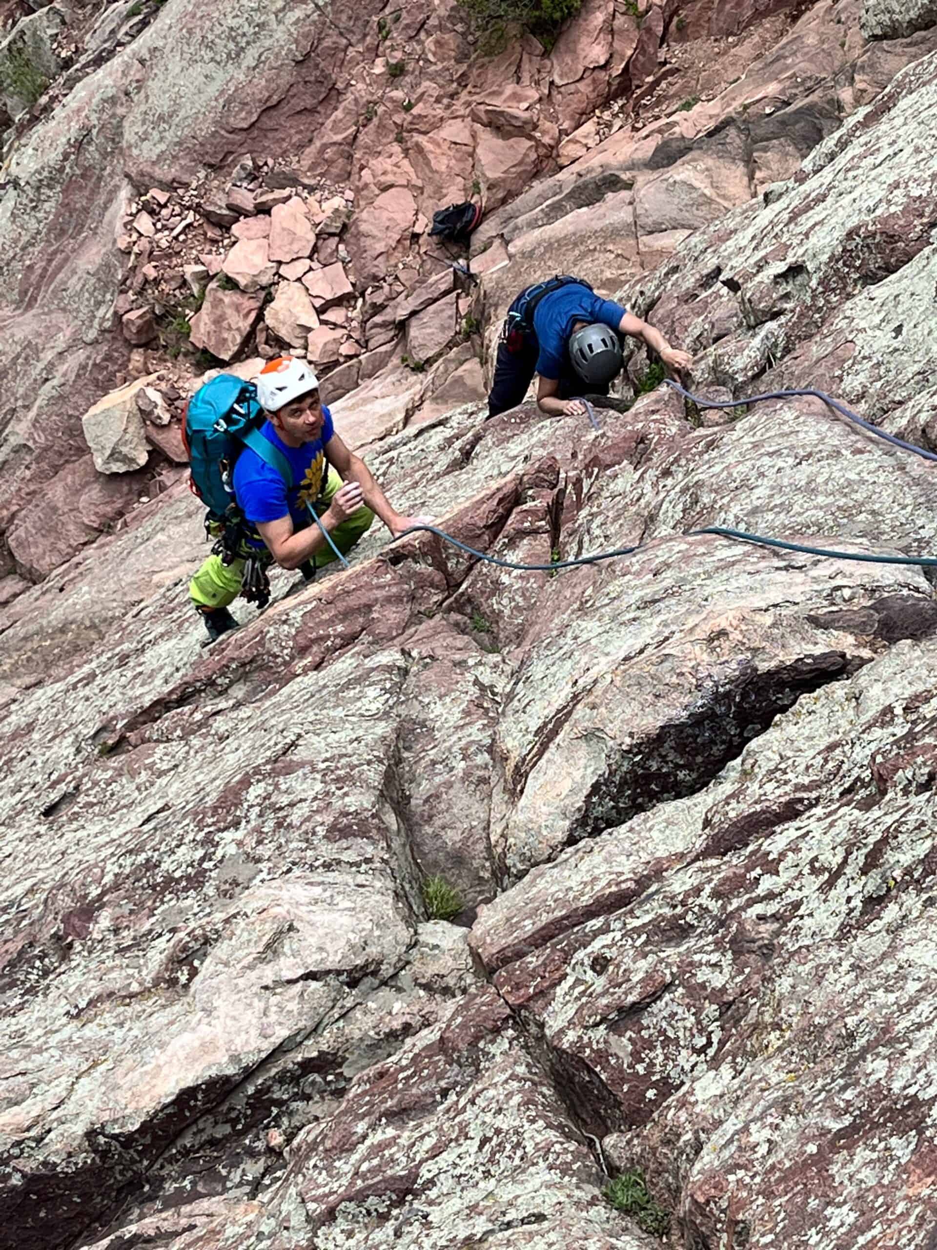 Advanced Trad Rock Climbing Course