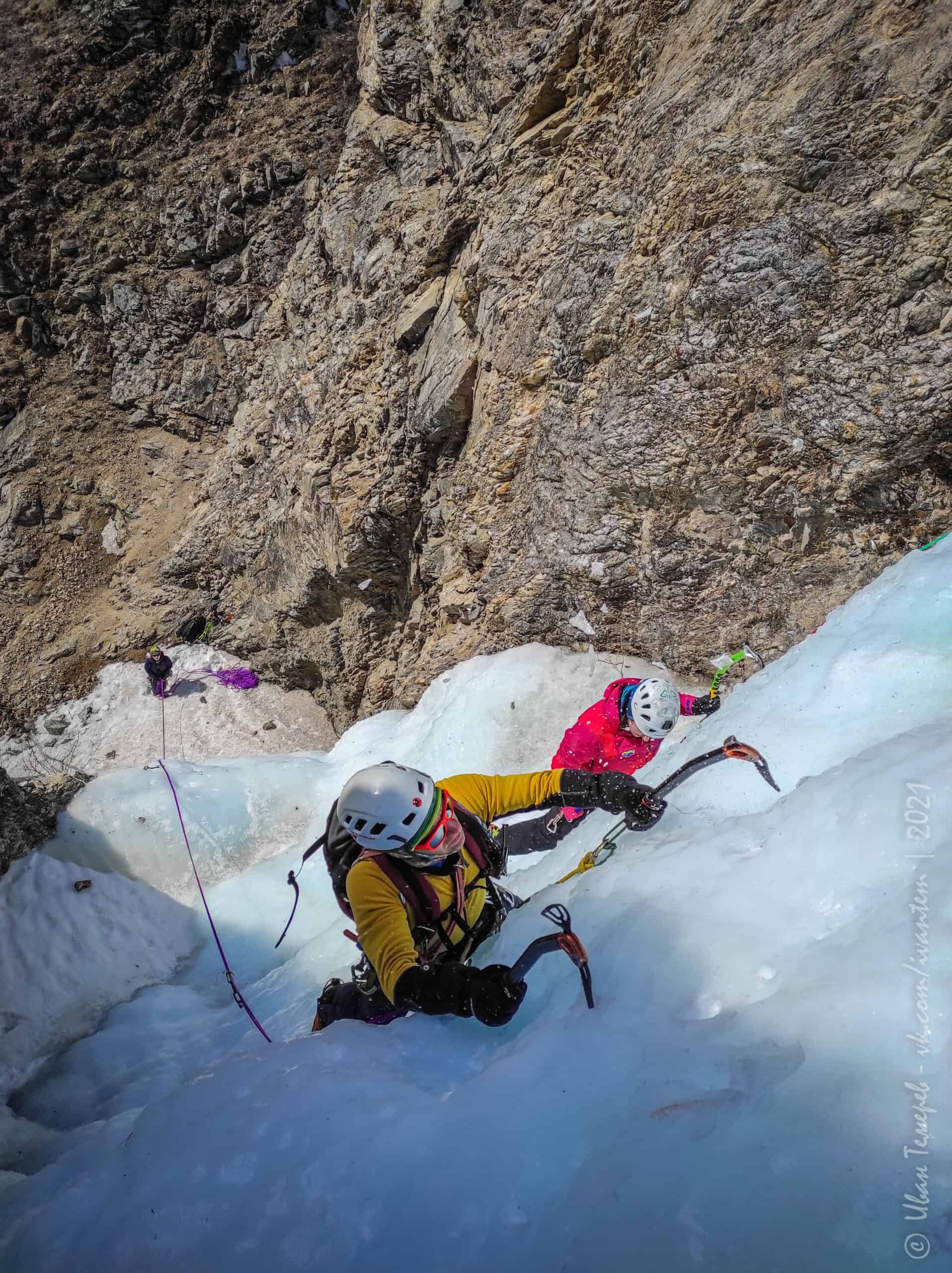 Clear Creek Canyon Ice Climbing -2