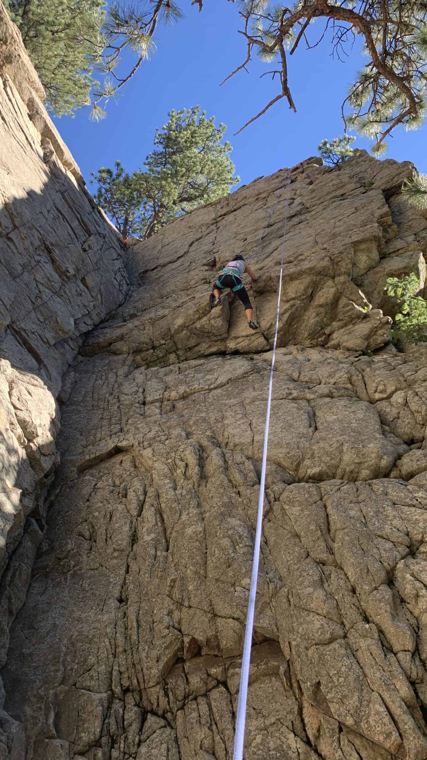 Advanced Lead Rock Climbing