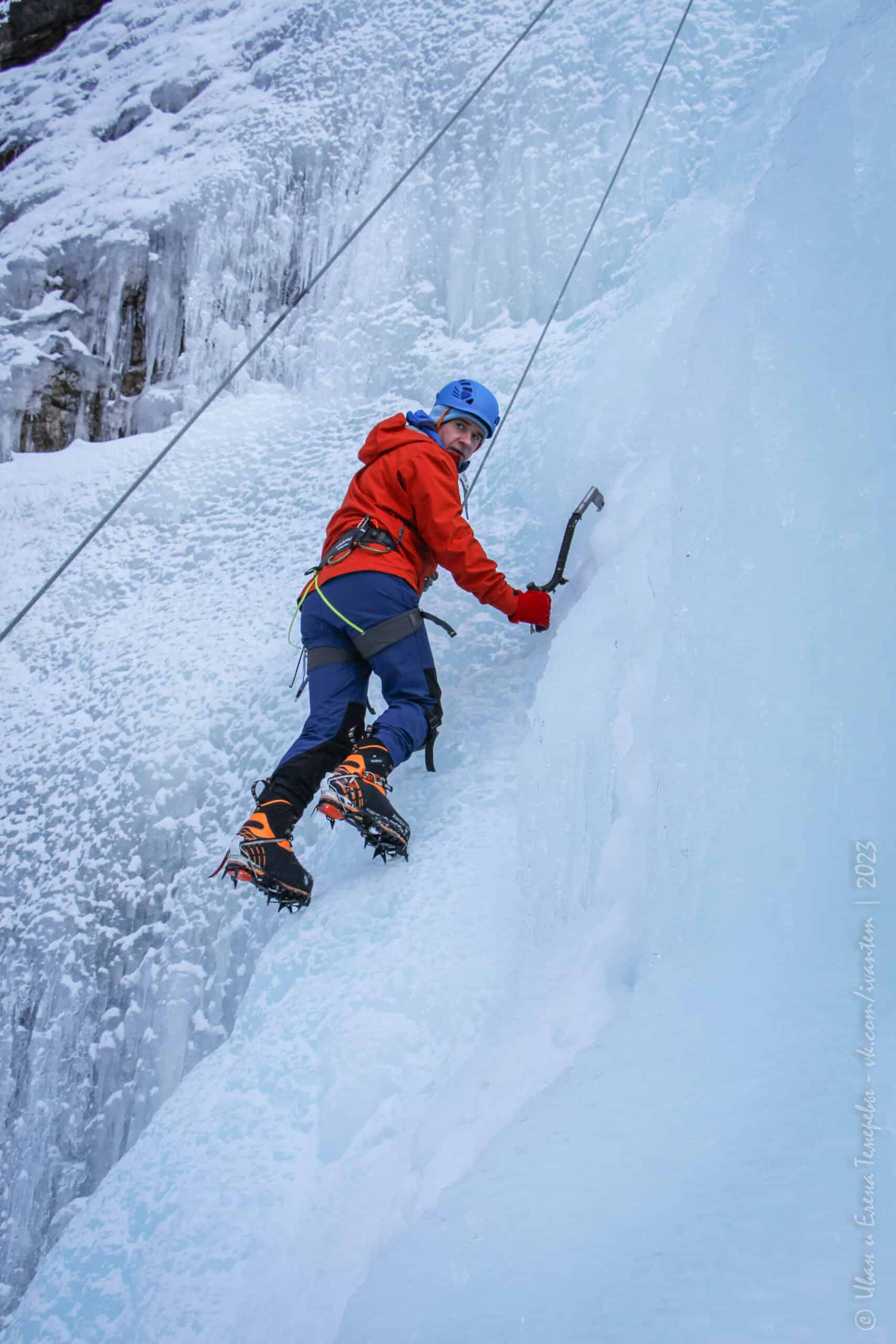 Intro to ice climbing