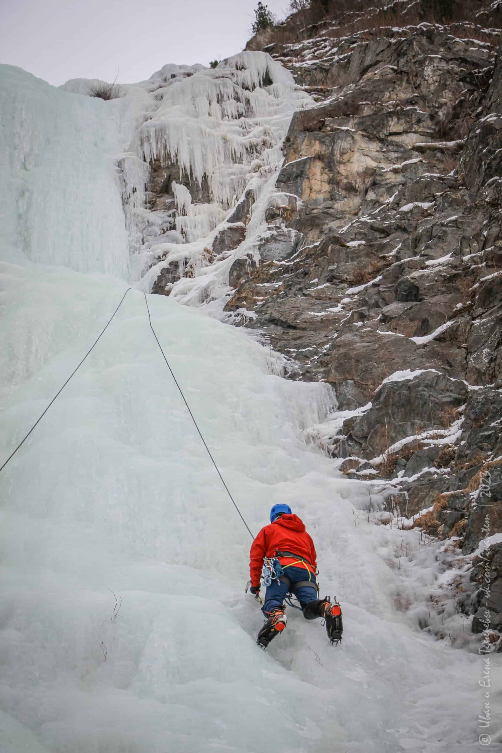 Intro to ice climbing