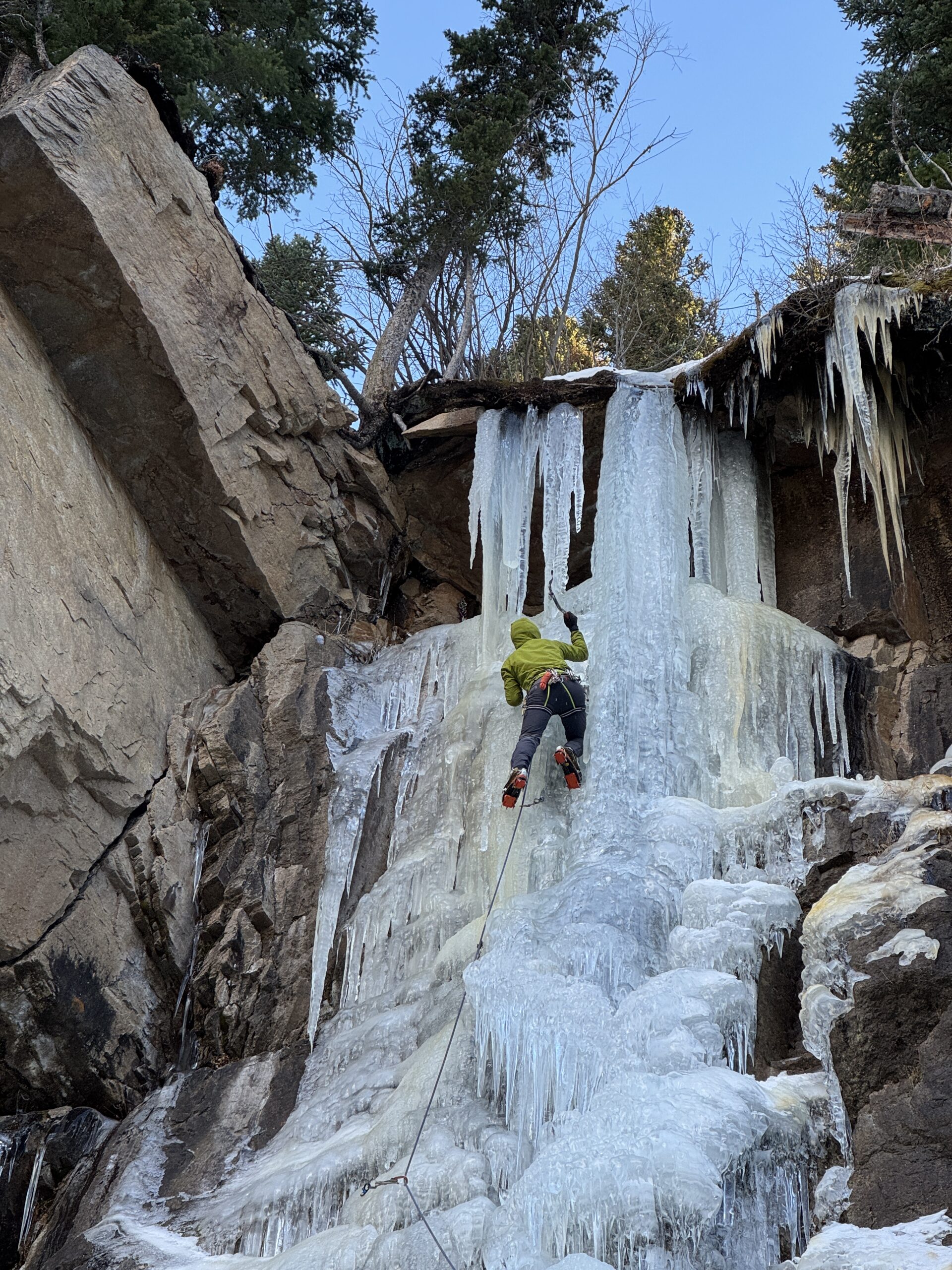 Ice Climbing Rocky Mountain National Park