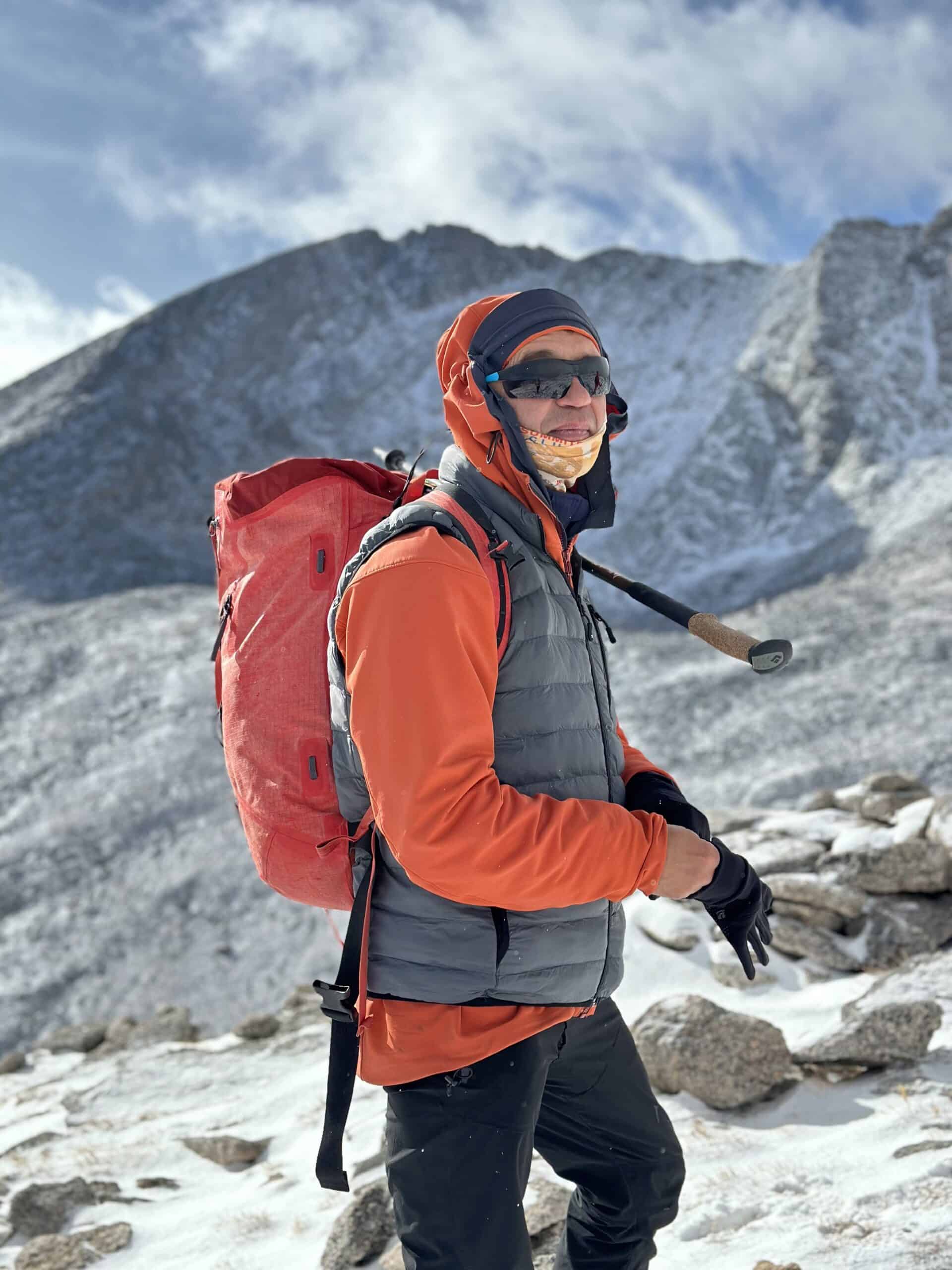 High-altitude expedition leadership in remote alpine terrain