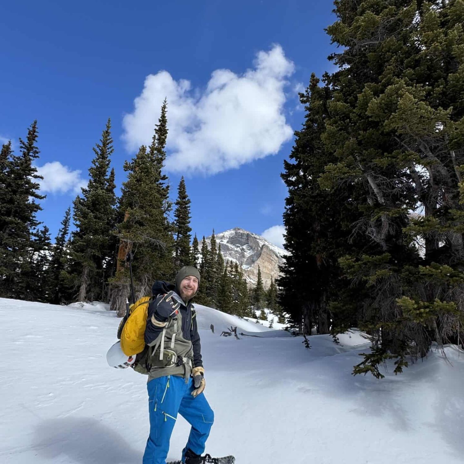 Snowshoeing